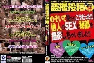 HHH-189 盜撮投稿のぞいて見たらこうだった！！他人のSEXと秘部を撮影しちゃいました！！