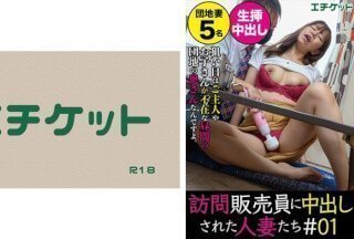 274DHT-0374 訪問販売員に中出しされた人妻たち＃01海报剧照