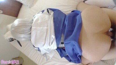 (COS☆ぱこ)M1ヲタ理系さんを捕まえました！ので…アズレン加賀さんにえっちに搾り取られちゃいました【個人撮影】_イfix-155